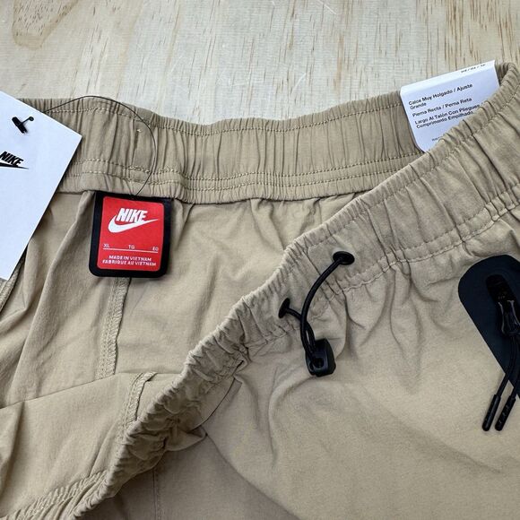 NEW Nike Tech Pack Woven Parachute Joggers Khaki Baggy Mens XL HM7158-297 - Picture 8 of 15